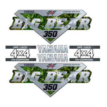 Zestaw naklejek Yamaha Big bear 350