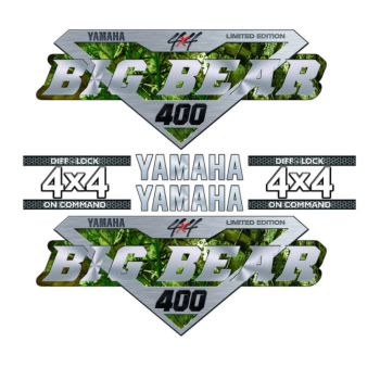 Zestaw naklejek Yamaha Big bear 400