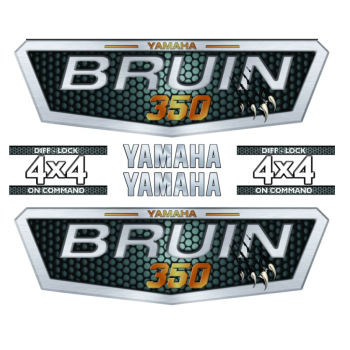 Zestaw naklejek Yamaha Bruin 350