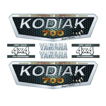 Zestaw naklejek Yamaha Kodiak 700